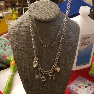 Necklace with earrings